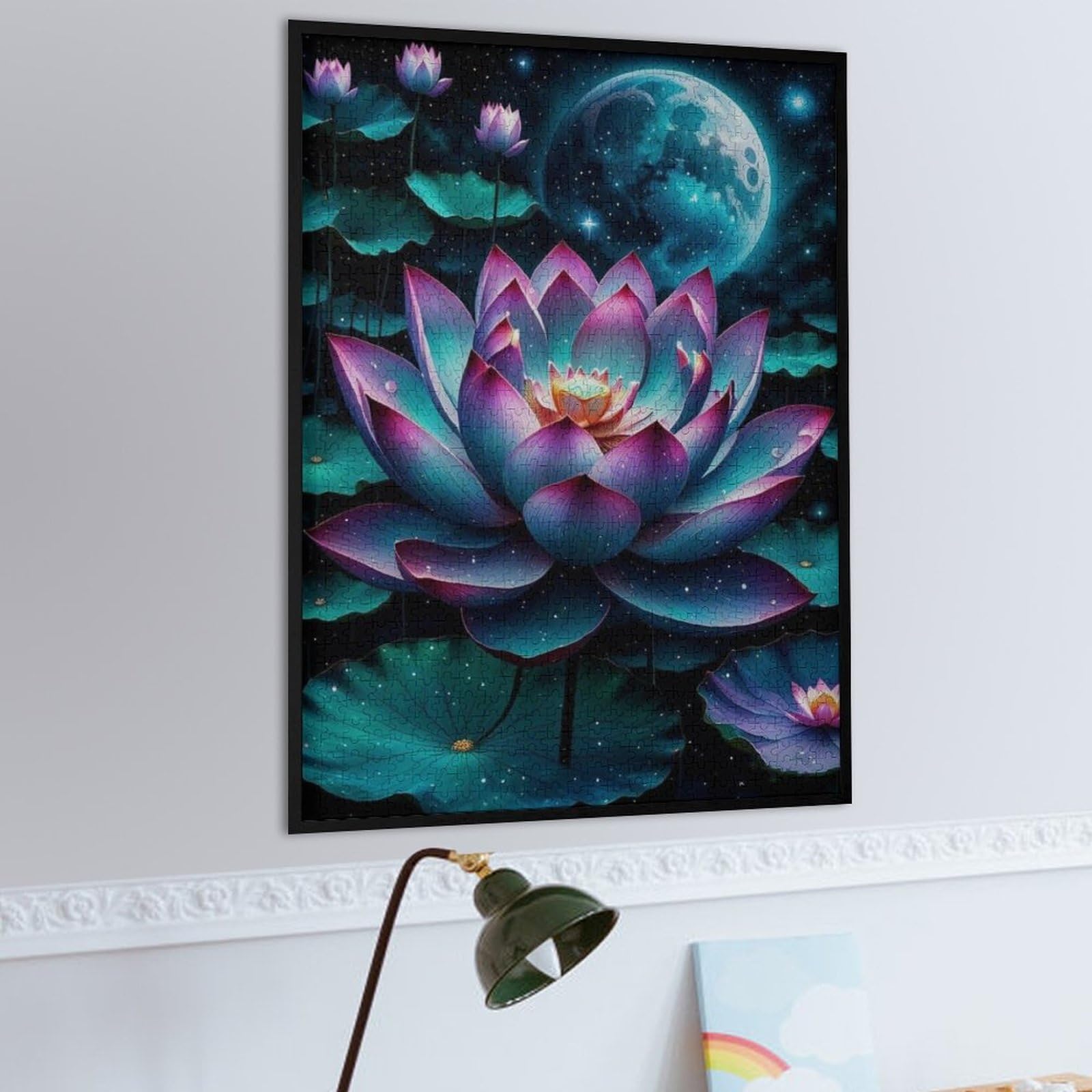 Amazon.com: Lotus Flower Puzzle 1000 Pieces – Elegant Bloom on